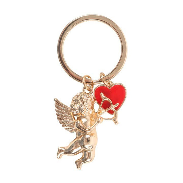 Valentine's Day Angel Keychain "Cupid's Delivery"