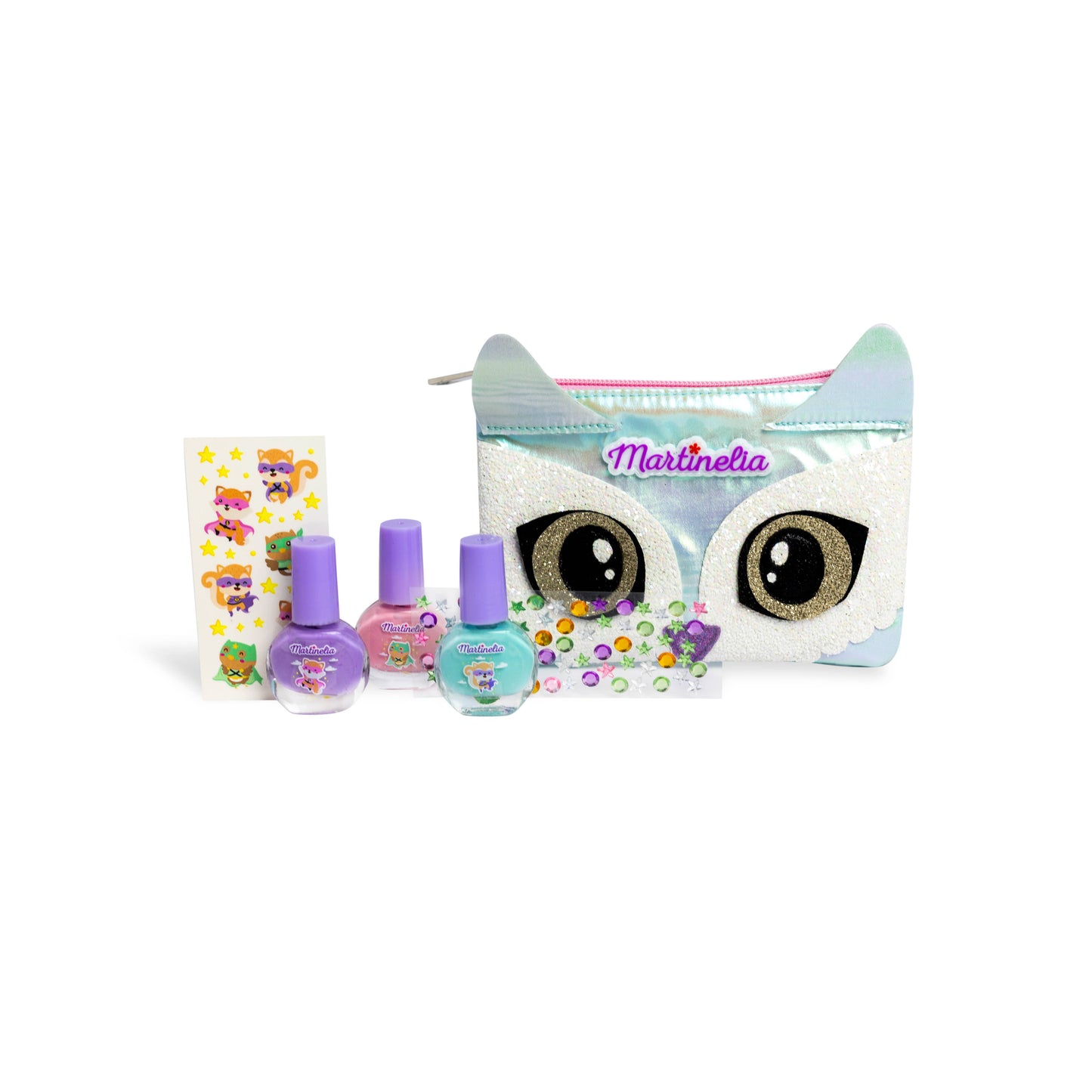 Children's nail polish and tattoo set