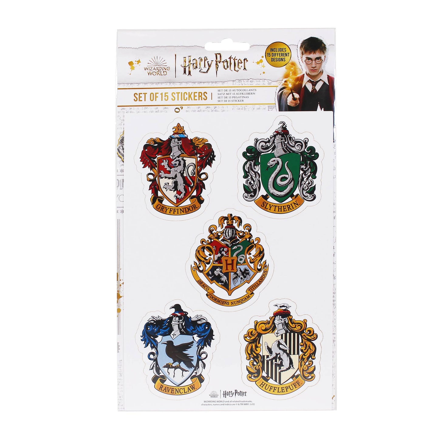 Harry Potter stickervel - Trots op je Huis