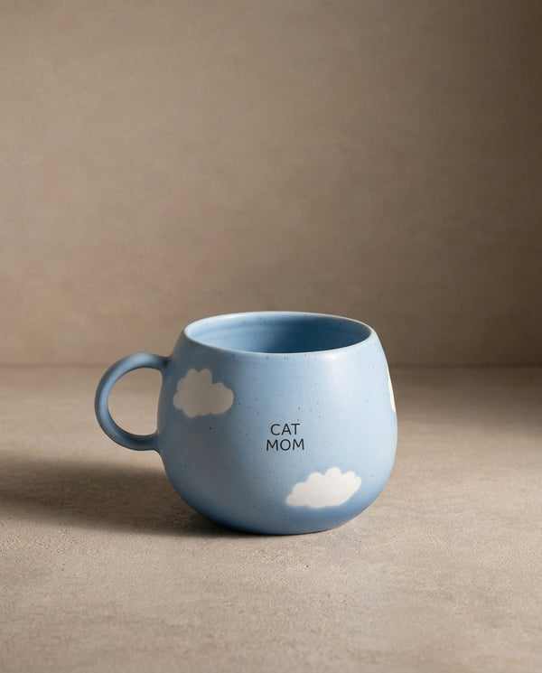 Cloud Mug 500ml Cat Mom