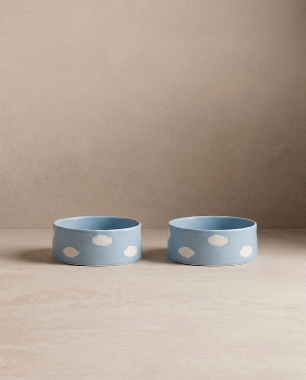 Bol pour animaux Cloud 16,5cm Ensemble de 2 pièces