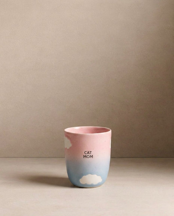 Cloud Sunset Medium Cup 220ml Cat Mom