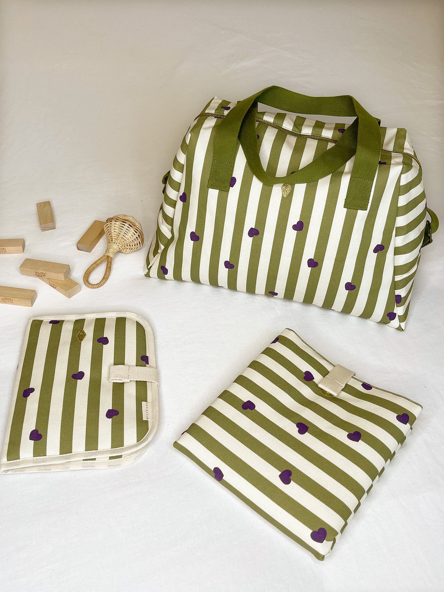 Stripe & Love Maternity Gift Set