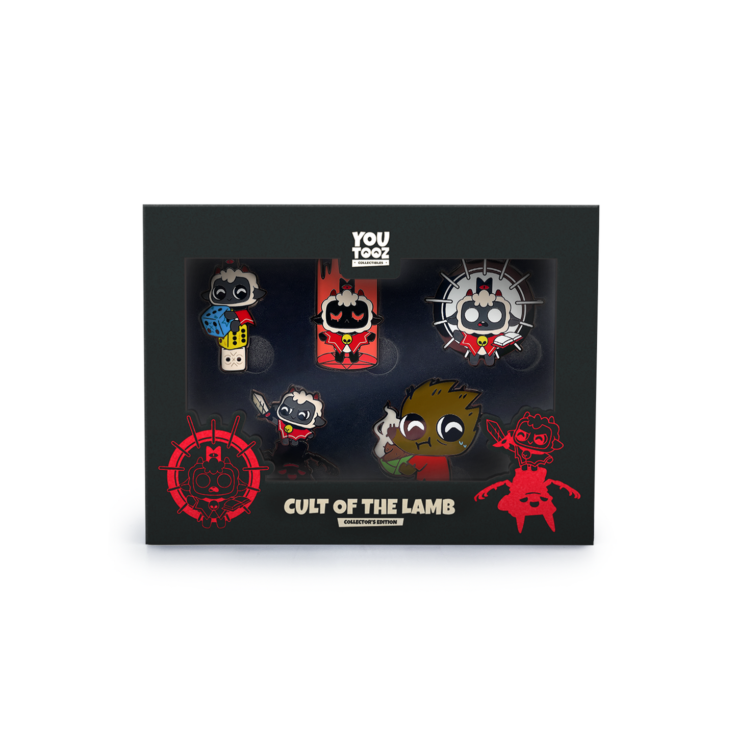 Cult of the Lamb Pin Set