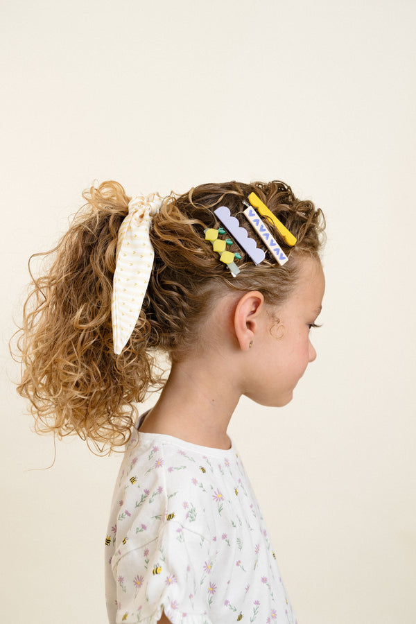 Hair Clips 3-Piece Croissant Set