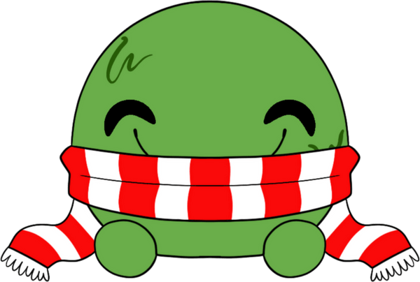 Cozy Slimecicle Stickie (6in)