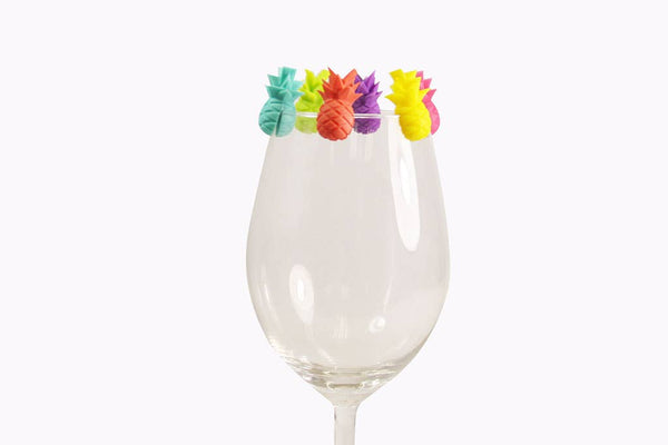 Colorful Pineapple Drink Markers