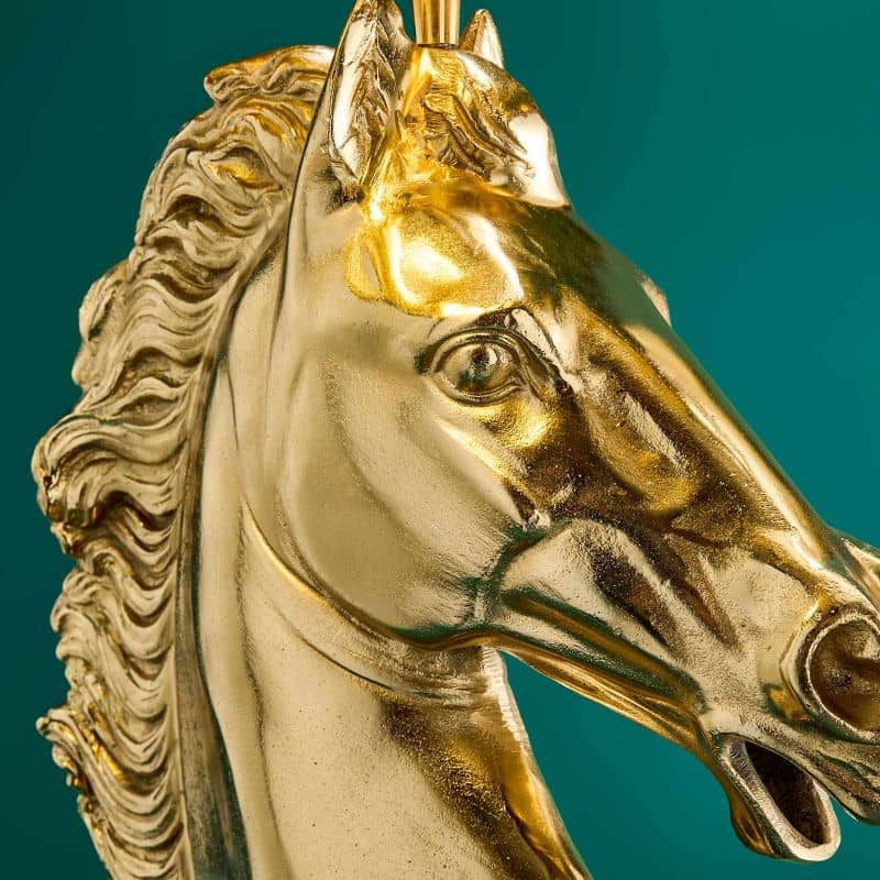 Gouden Paard Tafellamp