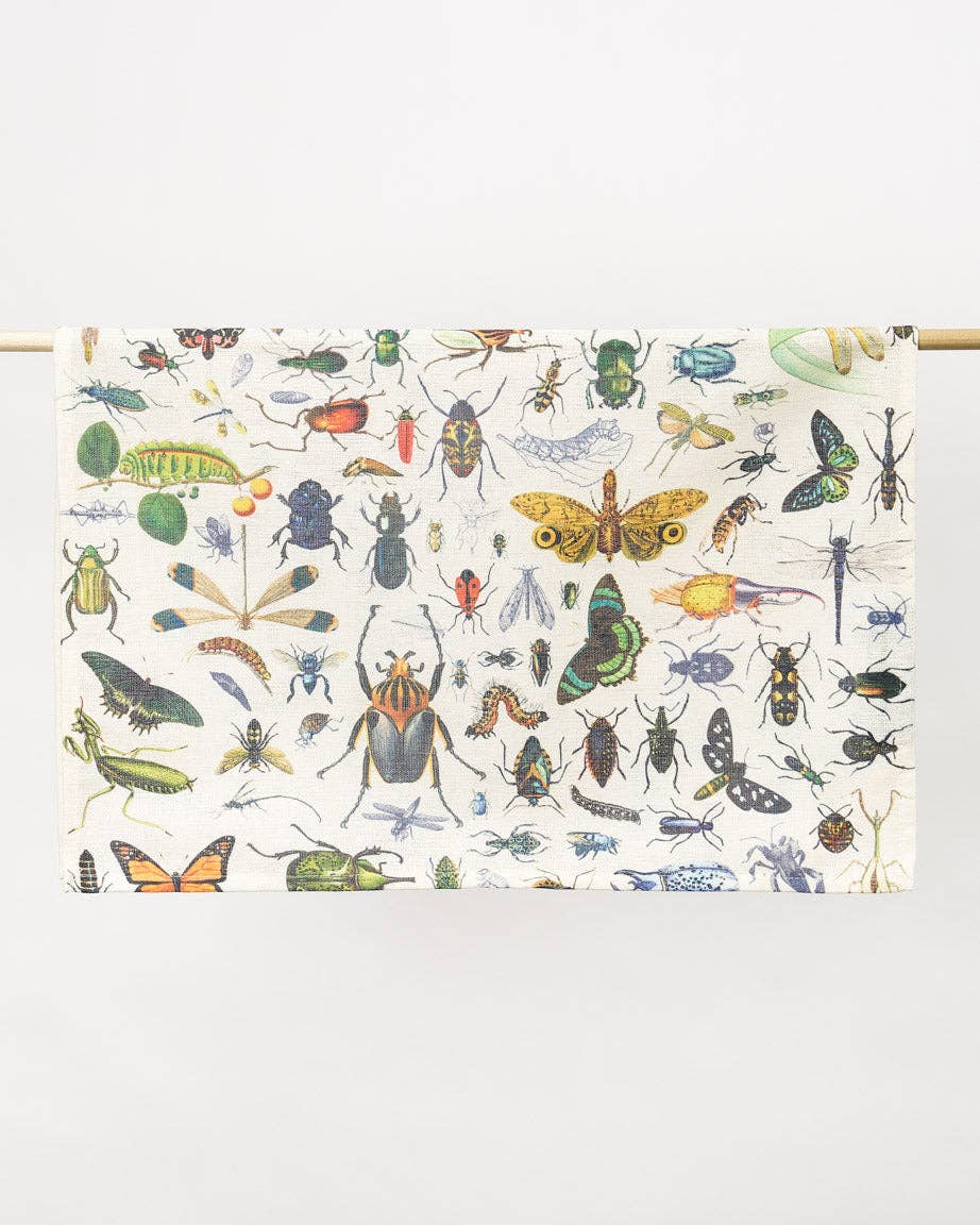 Torchon Insectes – produit scientifique Cognitive Surplus EU, vue 3