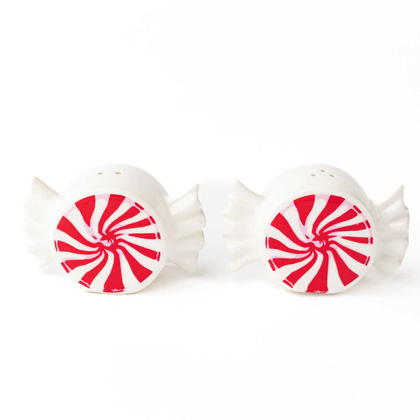 Salière et poivrière Bonbons Peppermint