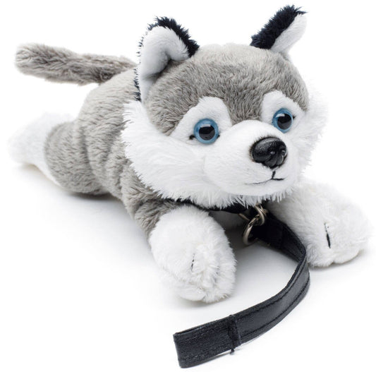 Husky plush toy (with leash)