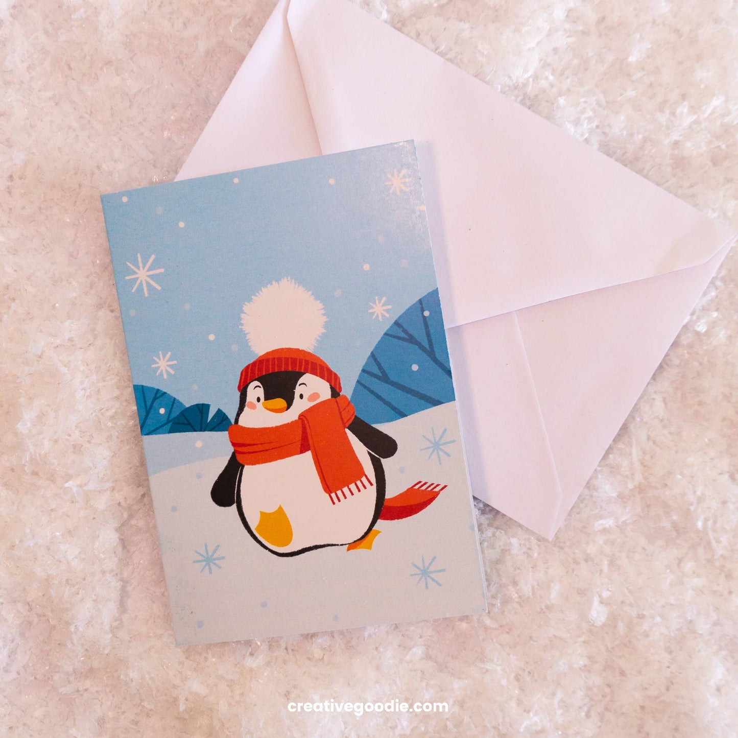 Merry Christmas greeting card