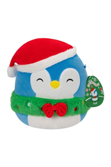 Squishmallows Penguin Puff Plush (Christmas Version)
