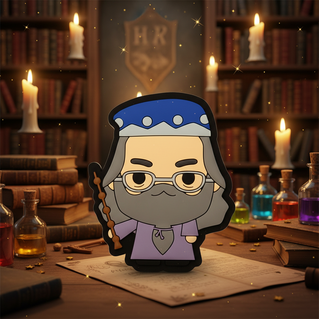 Harry Potter magneet - Kawaii Dumbledore