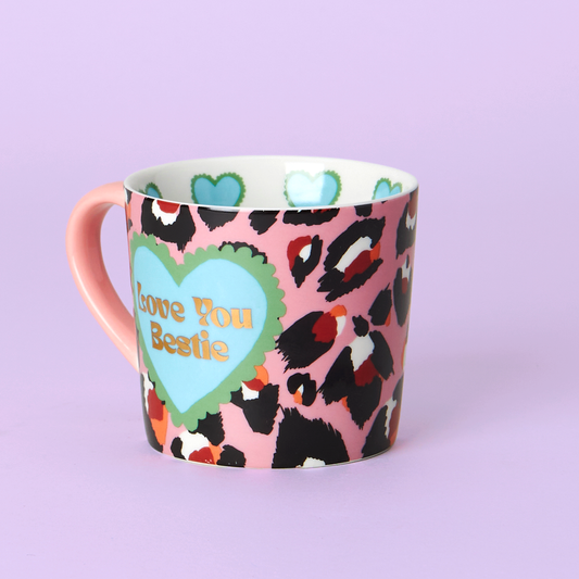 Tasse "Je t'aime, meilleur(e) ami(e)"