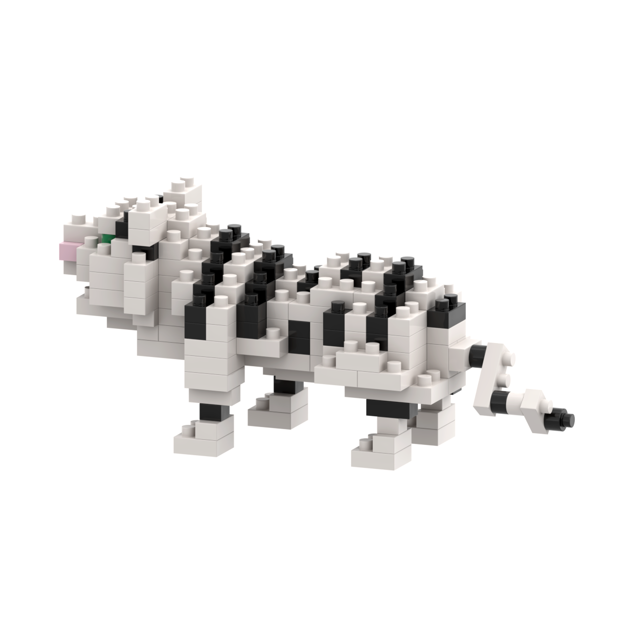 BRIXIES White Tiger