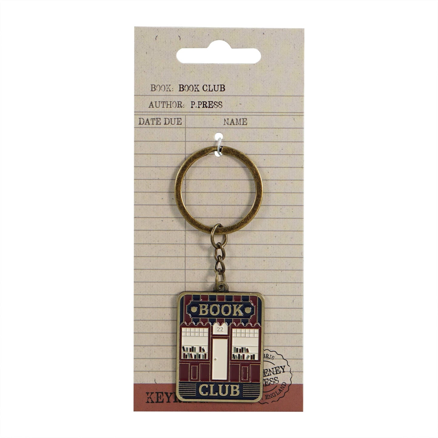 Pulteney Press Book Club Keychain