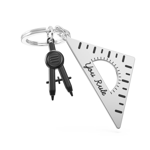 Geometrische sleutelhanger