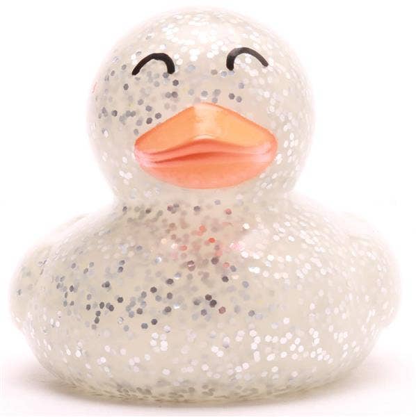 Glitter Duck - Silver