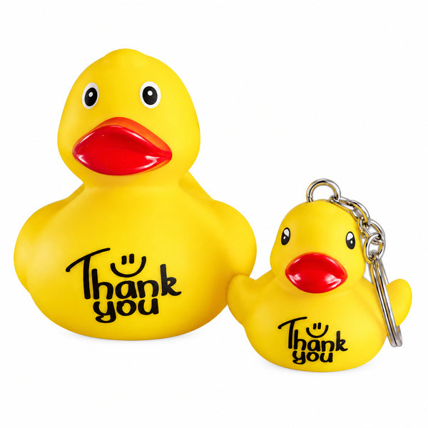 Porte-clés Canard "Thank you" - Dutch Ducky - vue 2