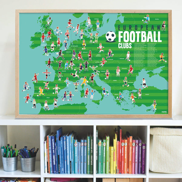 Poster Discovery stickers - Football 5+
