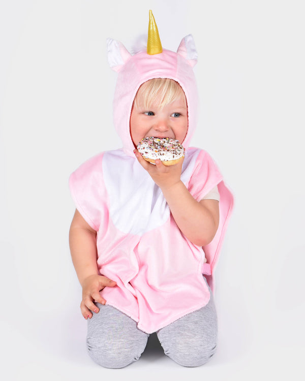 Pink Unicorn Mini Cape 86-110 cm 1-4 Years