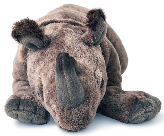 Plush Rhinoceros Lying Down