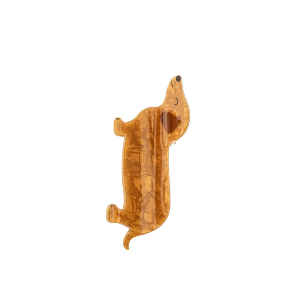 Dachshund hair clip