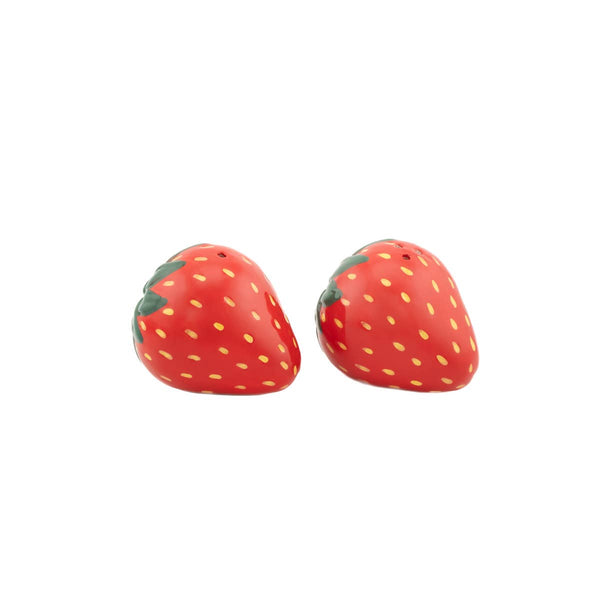 Salière et poivrière Fraises