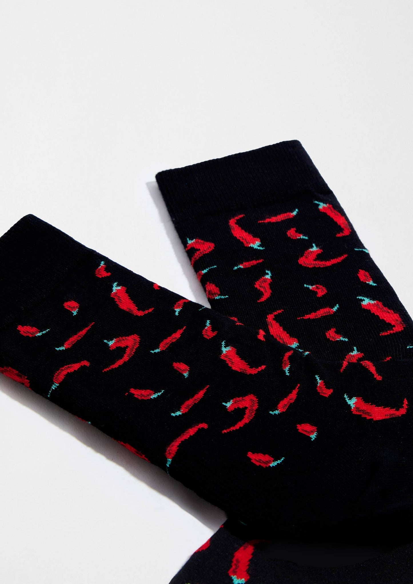 BeChilli Black - 100% Organic Cotton Socks