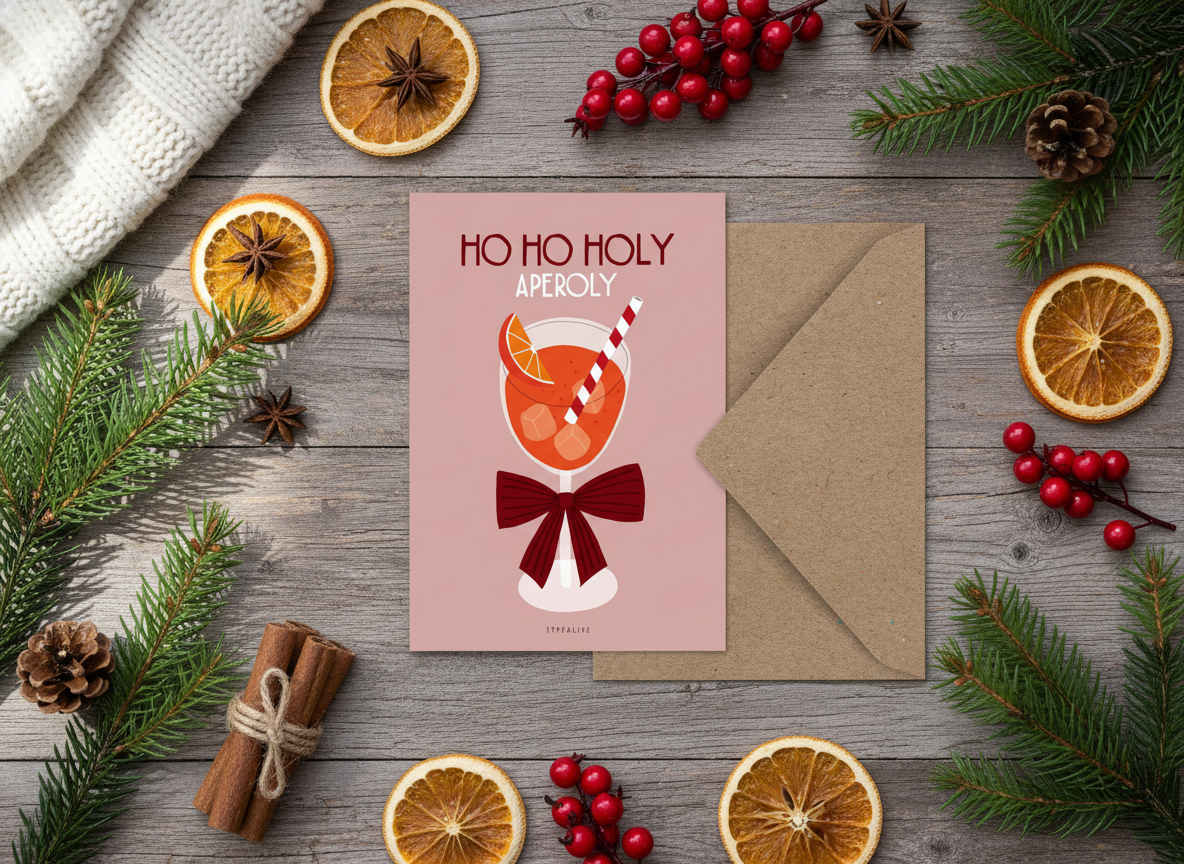 Greeting Card - Holy Aperoly