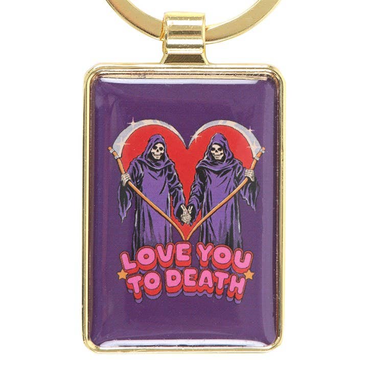 Porte-clés "Love You To Death" par Steven Rhodes
