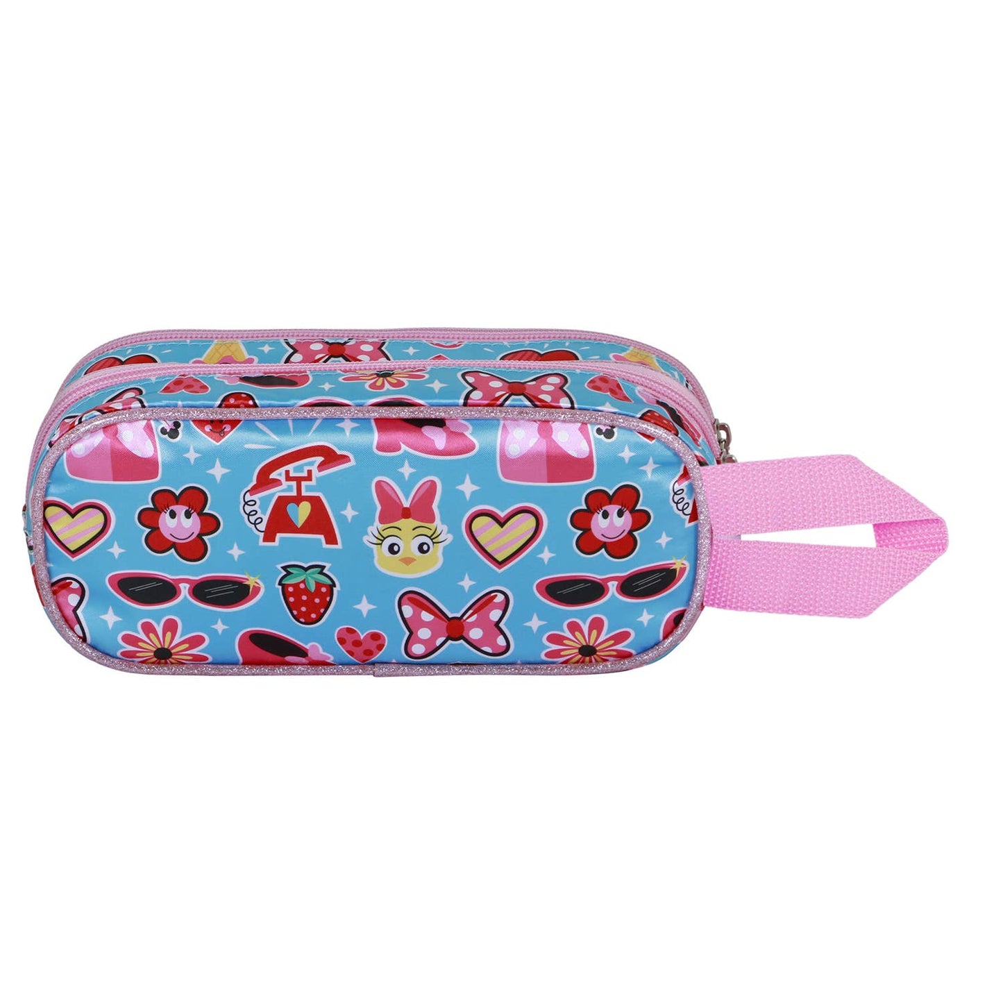 Disney Minnie Mouse Happiness-3D Double Pencil Case