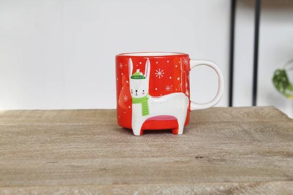 Christmas Rabbit Mug