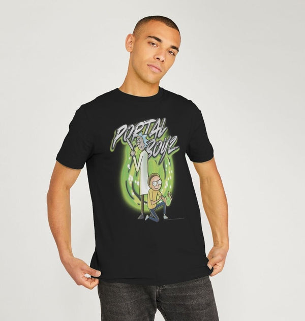 T-shirt Rick and Morty Portal Boyz