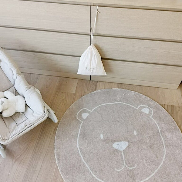 Small Round Children's Rug 100cm