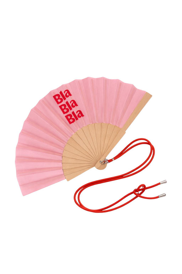 Fan with shoulder strap – Bla Bla Bla