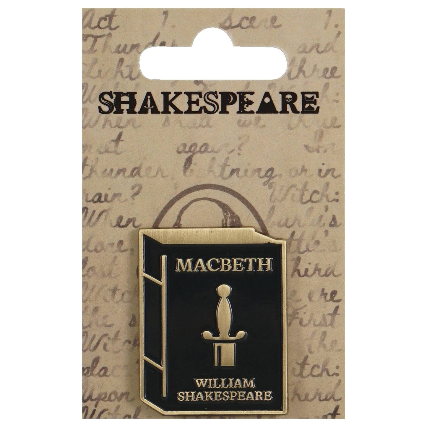 Shakespeare Pin - Macbeth