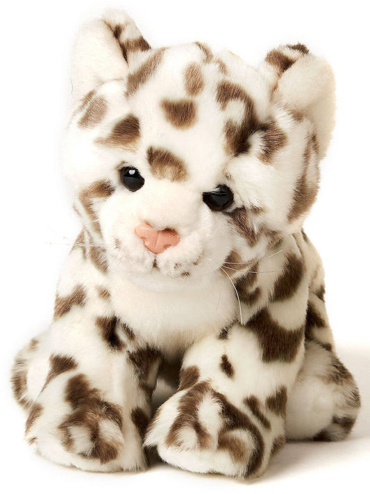 Peluche Léopard des neiges Assis