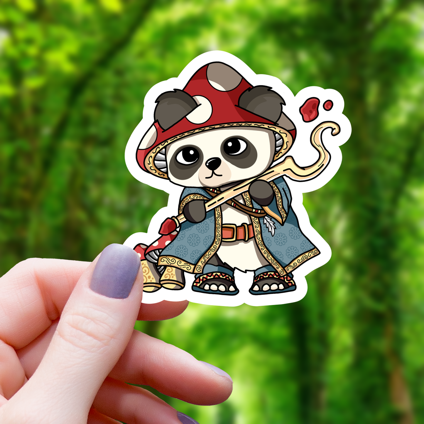 RPG Druïde Panda Sticker