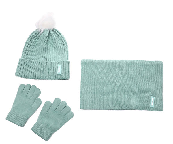 Ensemble d'Hiver Vert Menthe - Les Trois Petits Cochons