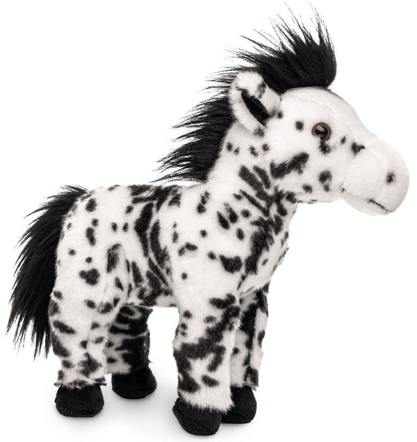 Peluche Cheval à pois noirs, debout Uni Toys