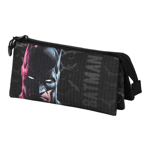 DC Comics Batman Face Triple Pencil Case