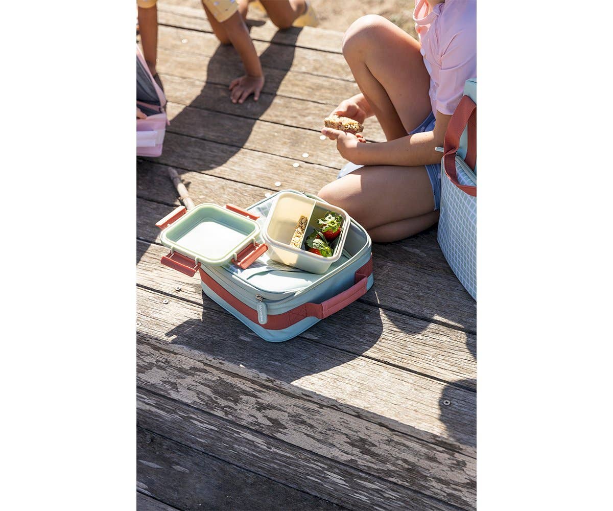 Large Sage Color Lunch Box