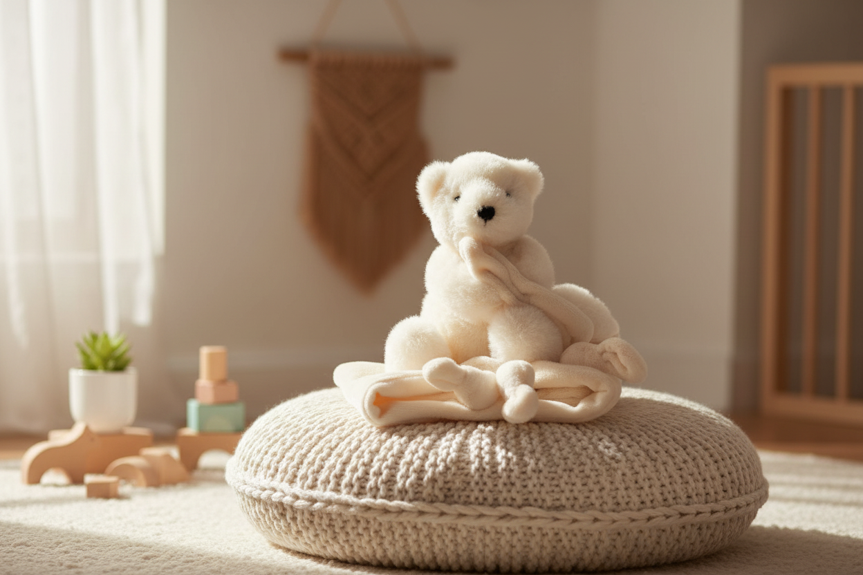 White Polar Bear Plush Toy