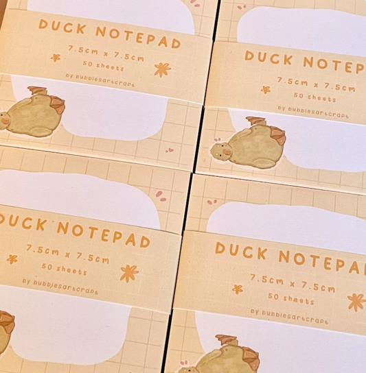 Yellow Duck Notepad