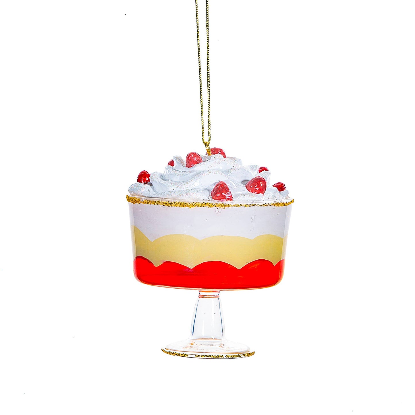 Decoratie in de vorm van een trifle