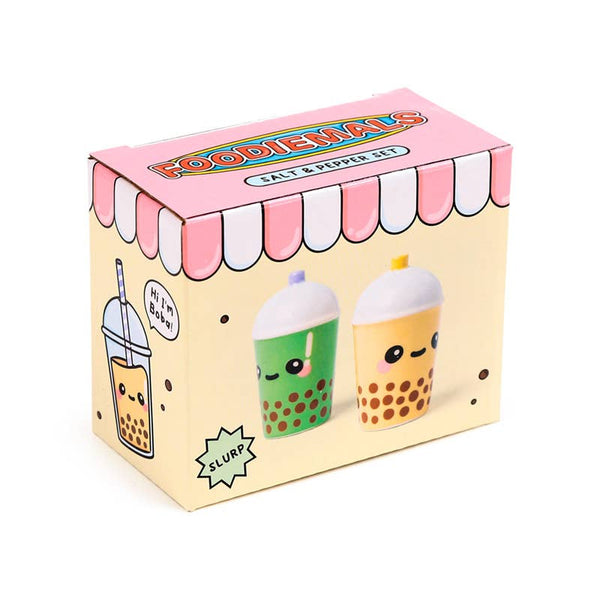 Salière et poivrière Foodiemals - Bubble Tea – vue 2