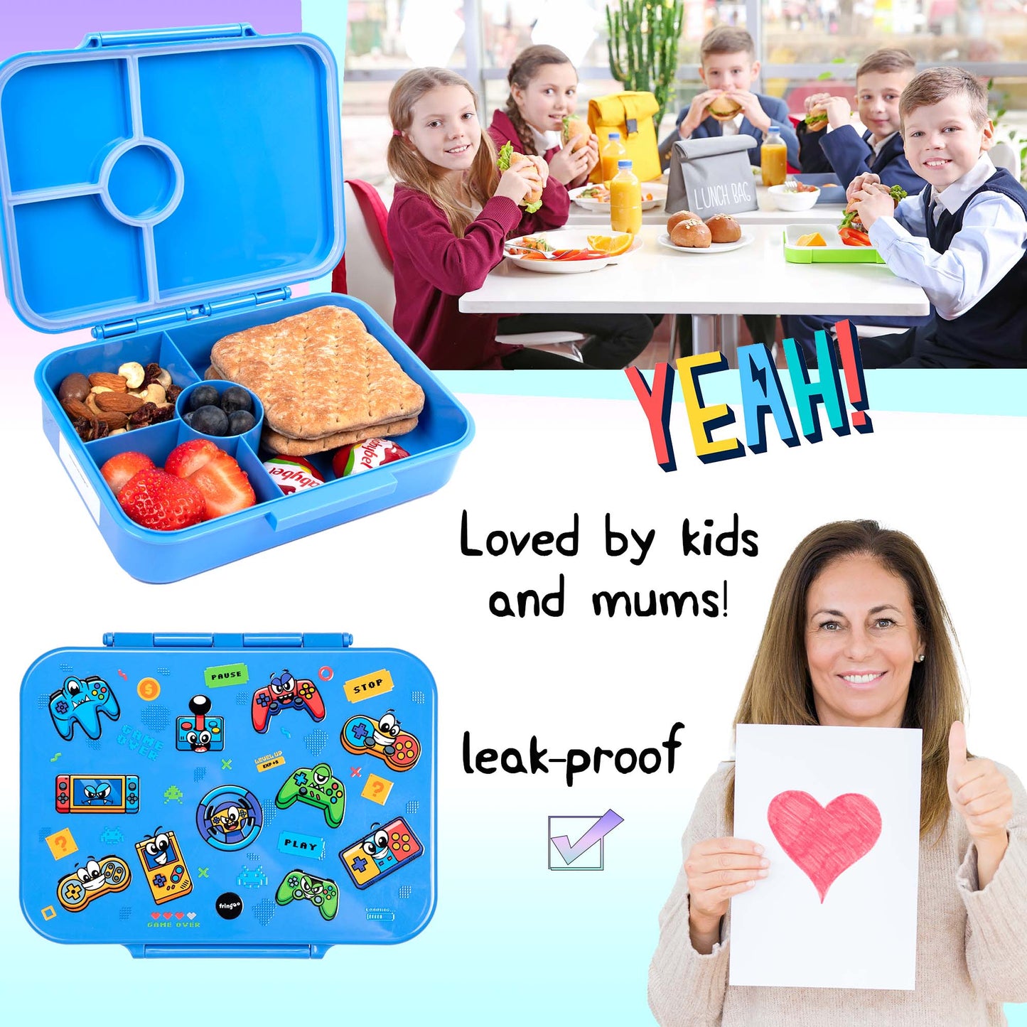 Lunch Box - Gaming Faces