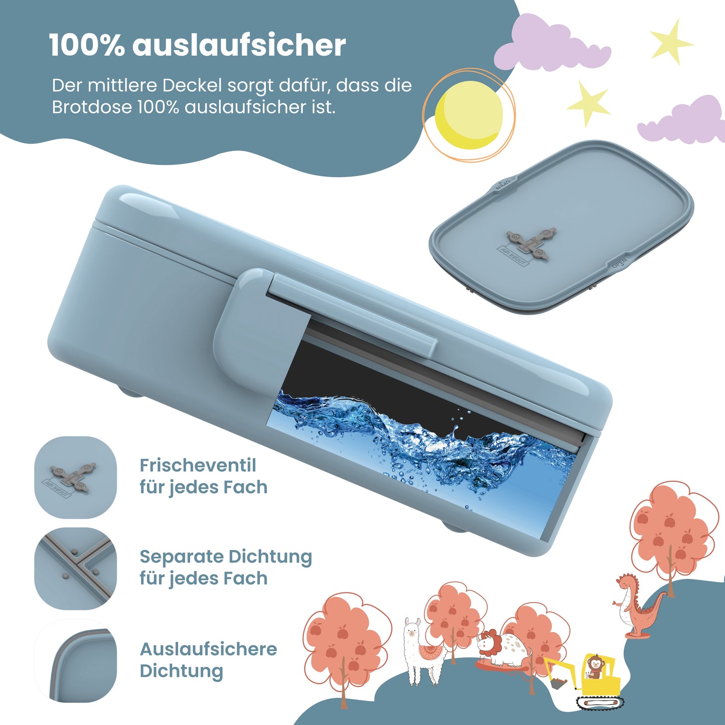 Bagger Bundle - Bento Box Set & Trinkflasche 450ml